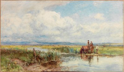 مورلاند (قلم رصاص وألوان مائية على ورق (ملصقة على متن الطائرة)) بواسطة إرنست ألبرت ووترلو